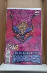 Secret Wars #3 Bradshaw Cover (2015). H01