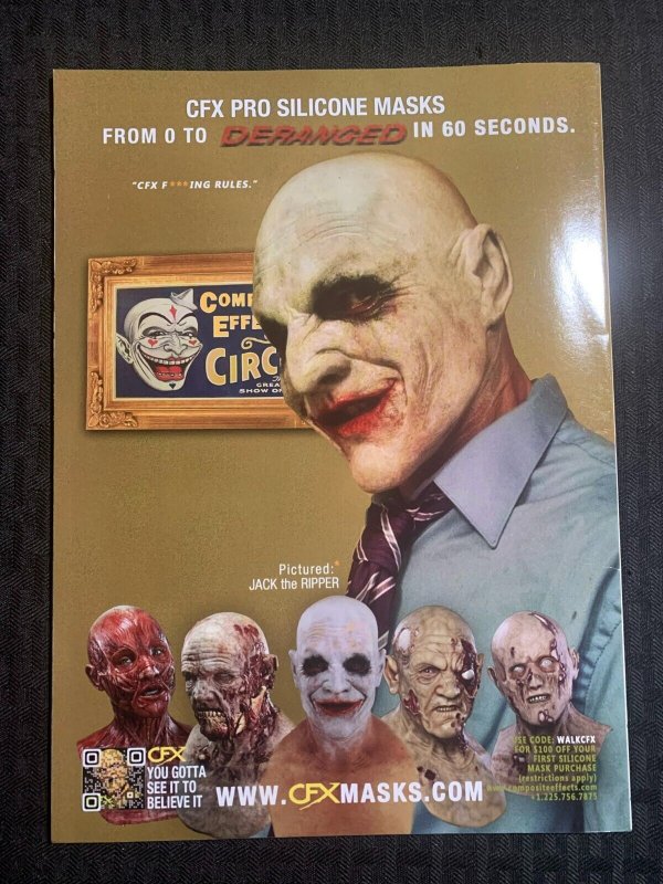 2014 THE WALKING DEAD Official Magazine #8 FN 6.0 Skybound Variant Cover