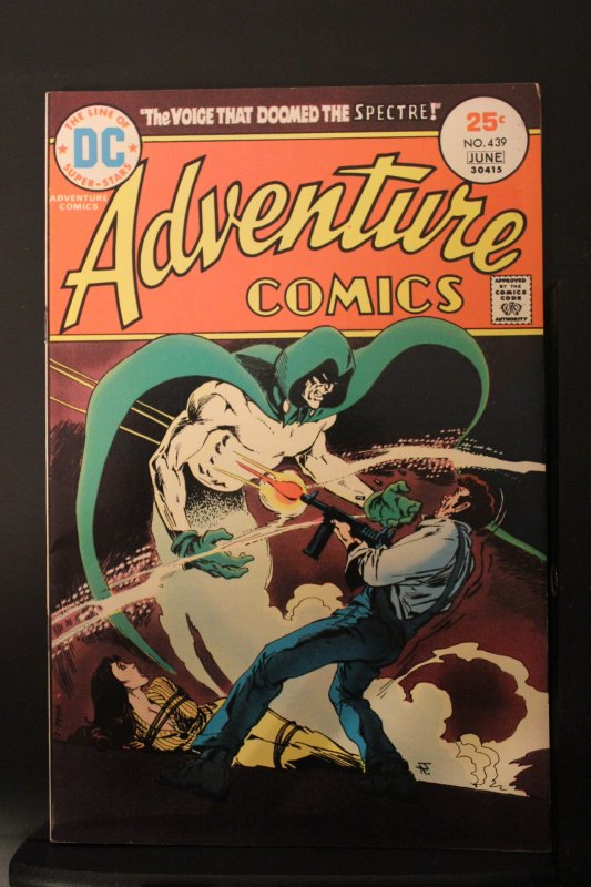 Adventure Comics #439 (1975) High-Grade NM-  Apparo new Spectre Boca CERT Wow!