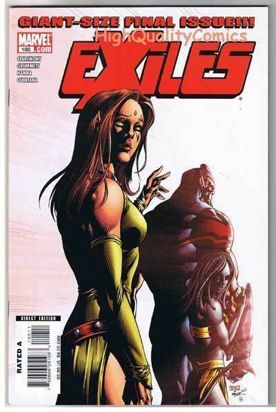 EXILES #100, VF, Chris Claremont, Scott Hanna, 2008