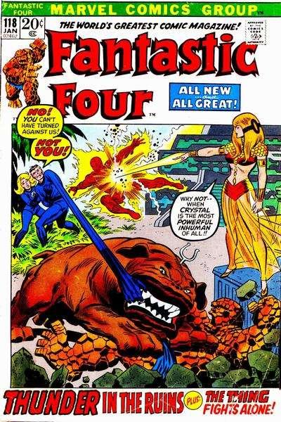 Fantastic Four (1961 series)  #118, Fine- (Stock photo)