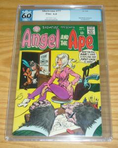 Showcase #77 PGX 6.0 silver age dc comics - 1st appearance of angel and the ape 