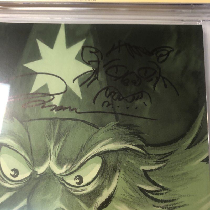 Orcs : The Curse (2022)  # 1 ( CGC 9.8 SS) Signed & Sketch  Eric Powell * Virgin