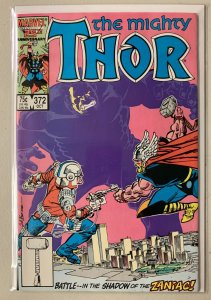 Thor #372 Marvel 1st Series Journey Into Mystery TVA cameo 8.0 VF (1986)