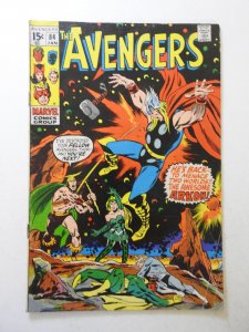 The Avengers #84 (1971) VG Condition moisture stains
