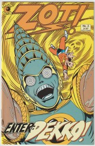 Zot! #3 (Jun 1984, Eclipse Comics), VFN-NM condition (9.0)