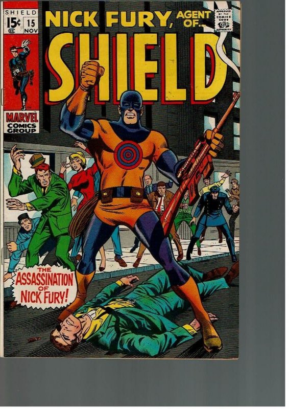 Nick Fury, Agent of SHIELD #15 (1969)