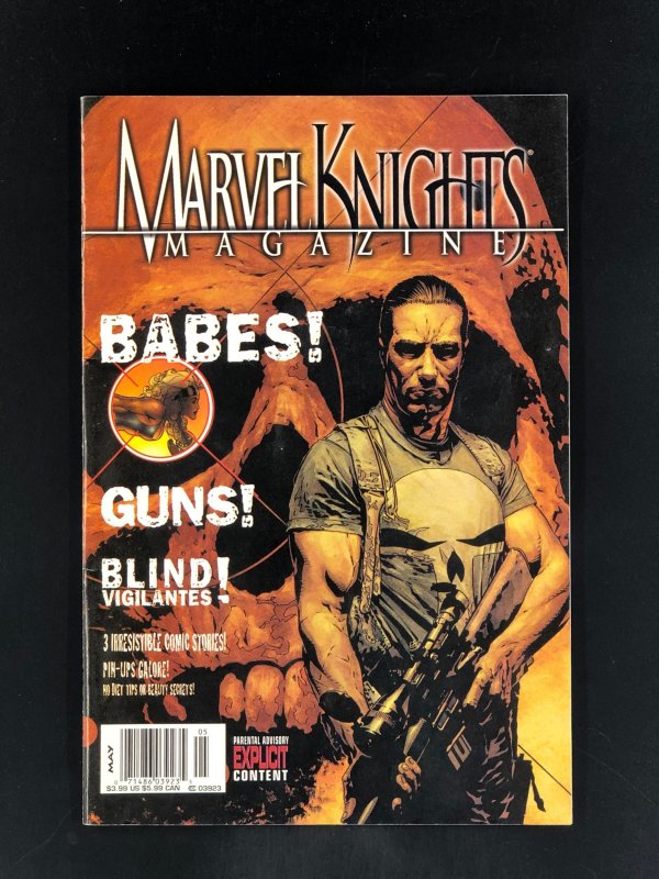 Marvel Knights Magazine #1 (2001) Daredevil, Black Widow, Punisher