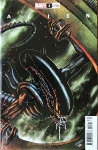 ALIEN Comic 1 — Larroca First Issue Variant Cover — 2021 Marvel Comics Debut 