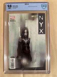 NYX #3 CBCS 9.8 1st Appearance of X-23 Laura Kinney AC