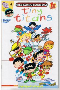 TINY TITANS, FCBD, Promo, Wonder Woman, Robin, 2008, NM