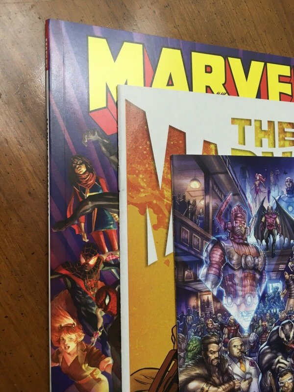 KEY The Marvels #1 #2 Alan Quah virgin variant Marvel #1000 2021