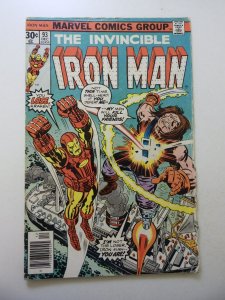 Iron Man #93 (1976) VG- Condition indentations fc