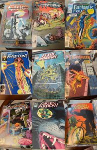 Lot of 9 Comics (See Description) Green Arrow, Excalibur, Fantastic Four, Fir...