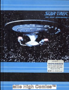 STAR TREK: NEXT GENERATION SKETCHBOOK HC (GRAPH PAPER) (1993 Series #1 Good