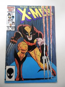 The Uncanny X-Men #207 second printing FN Condition