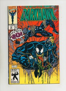 Darkhawk #13 - Venom Cover! - (Grade 9.2) 1992