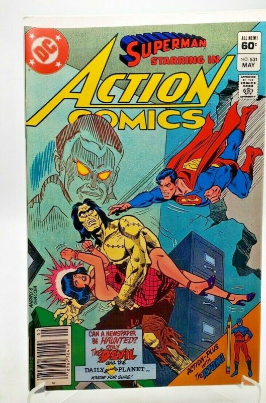 ACTION COMICS #531 (1938 Series) 1982 (DC) NEWSSTAND VF/NM