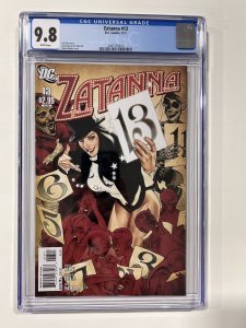 Zatanna 13 CGC 9.8 2011 D.C. Comics