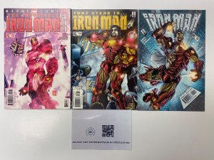 3 Invincible Iron Man MARVEL COMICS #55 56 57 10 KM4