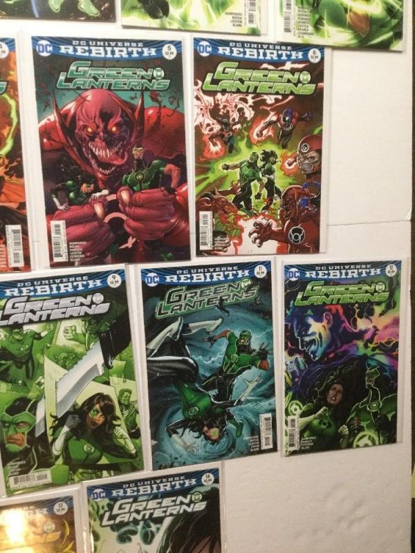 Green Lanterns Rebirth 1 1 2 3 4 5 6 7 9 11 12 13 14 Variant Set Nm Near Mint IK