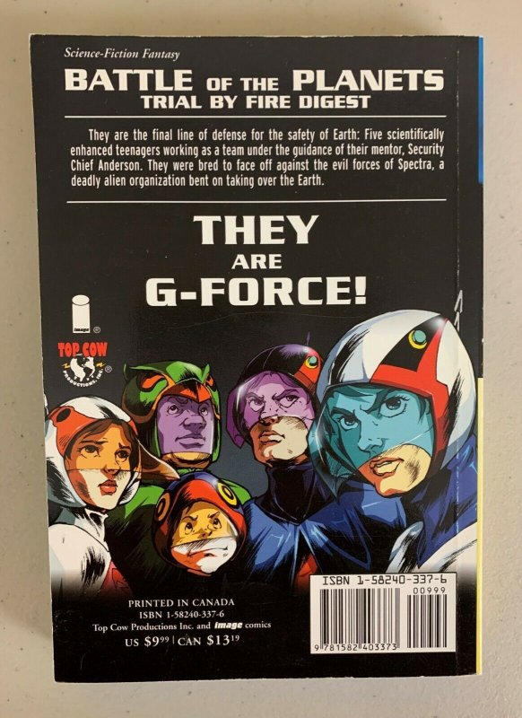 Battle Of The Planets Vol. 1 Trial By Fire Digest Paperback Alex Ross Manga 