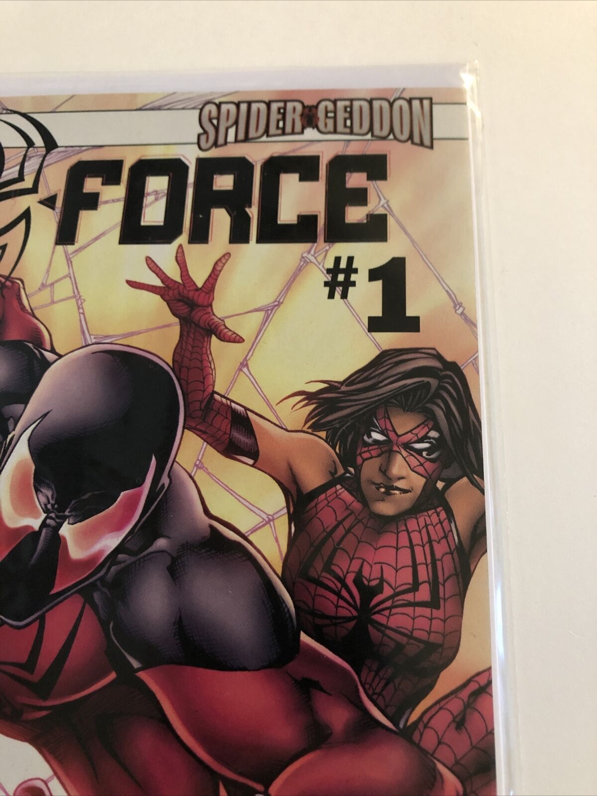 Spider-Force 1A Davis NM 2018 Stock Image