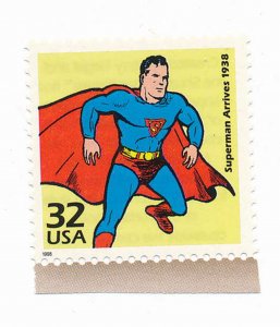 Superman Arrives 1998 Single stamp, Mint