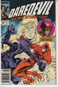 Daredevil(vol. 1)# 248  Enter: Wolverine and 1st Appearance of Bushwacker