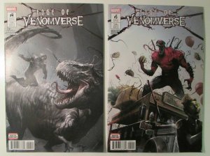 Edge Of Venomverse  #4 and 5   Two  Near Mint Marvel Spider-Man  NM Comic  Books