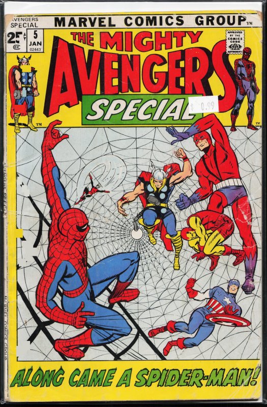 The Avengers Annual #5 (1972) The Avengers