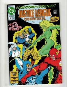 12 DC Comics Justice League Quarterly 1 2(2) 3 4 5 6 8 9 Wonder Woman + HG3 