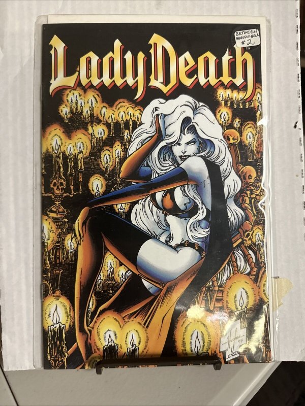 LADY DEATH  BETWEEN HEAVEN & HELL #2  CHAOS COMICS 1995