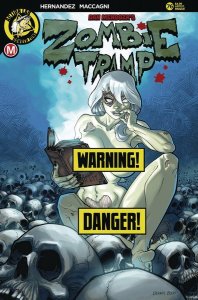 Zombie Tramp # 76 Dennis Budd Risque / Topless Artist Edition Variant Cover  NM