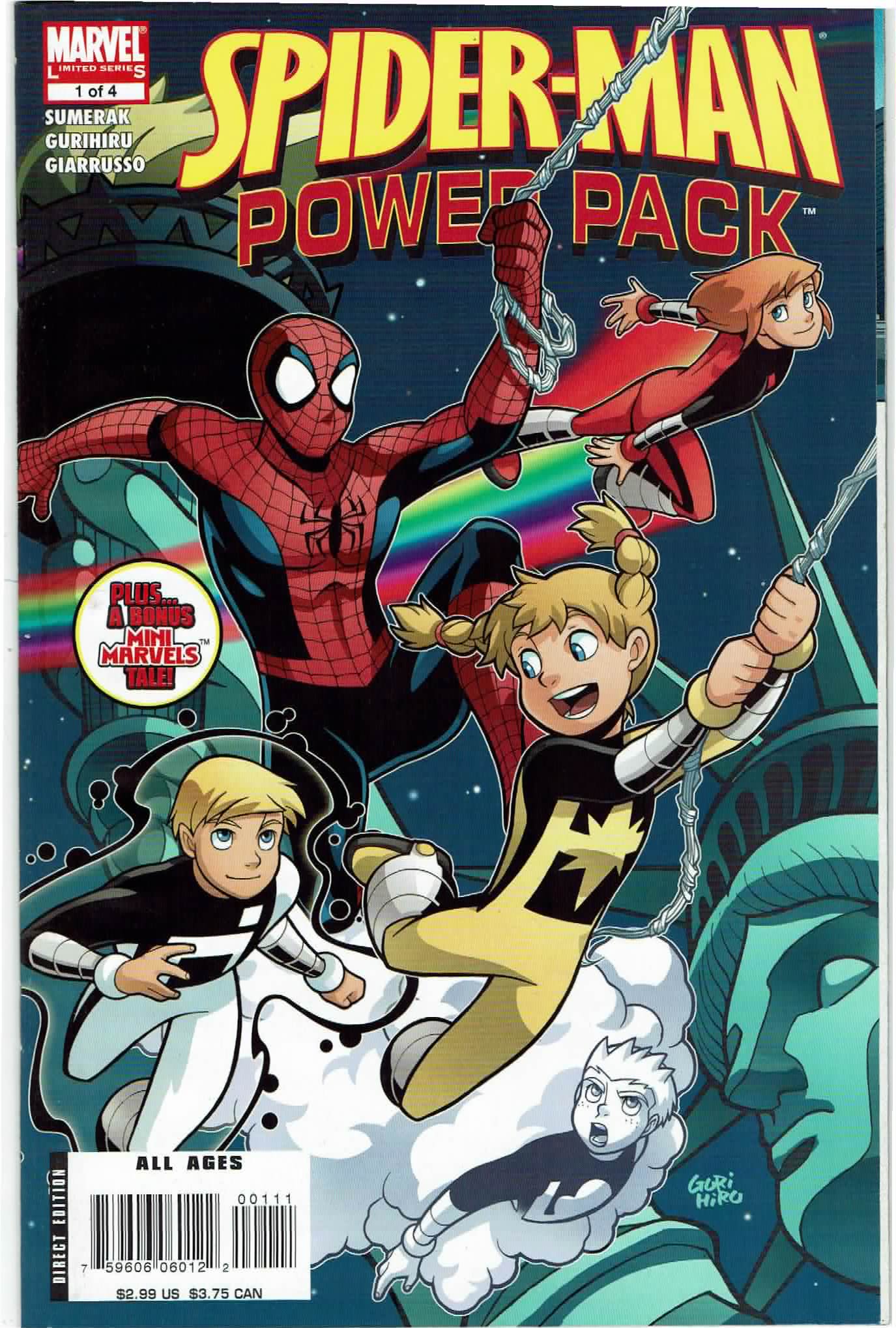 Power Pack #2A NM Stock Image 