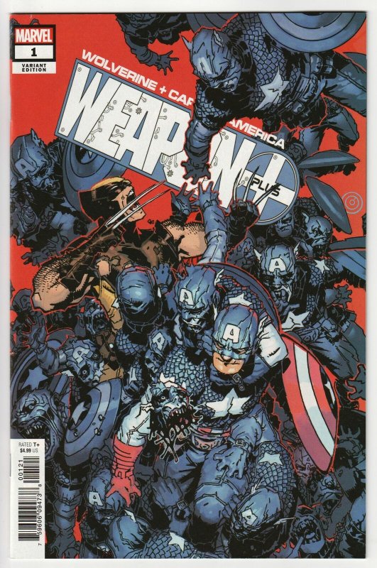 Wolverine And Captain America Weapon Plus #1 Bachalo Var (Marvel, 2019) VF/NM