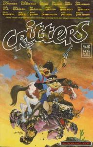 Critters #50 VF/NM ; Fantagraphics | Last Issue