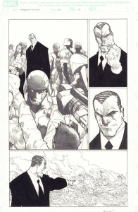 Avengers: The Initiative #23 p.16 - Norman Osborn Speaks art by Humberto Ramos