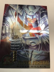 SILVER SAMURAI #76 card : 1995 Fleer Ultra X-men Chromium; NM/M, Kubert art