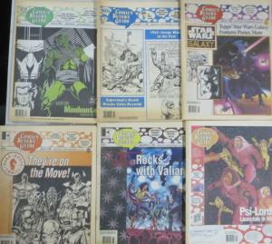 COMICS BUYER'S GUIDE #975-1112, 18 diff - Marvel DC News Superman JLA FF ++