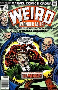 Weird Wonder Tales #20 GD ; Marvel | low grade comic Doctor Druid