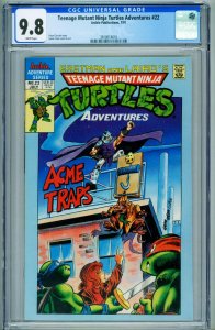 TEENAGE MUTANT NINJA TURTLES #22 CGC 9.8 1991-comic book 3810014010