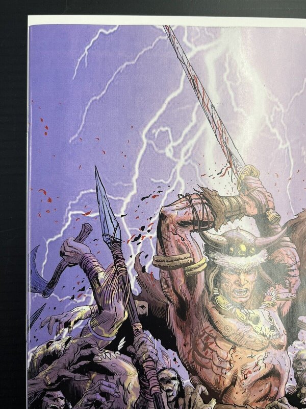 CONAN THE BARBARIAN #3 2ND PRINT ZIRCHER VIRGIN VAR NM LIMITED to 1000 PROSHIPS