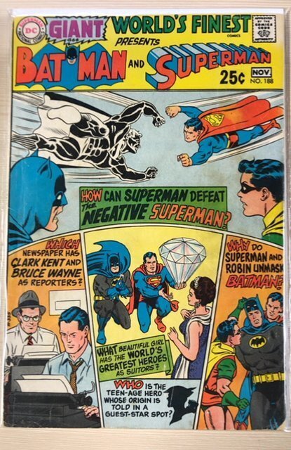 World's Finest Comics #188 (1969)