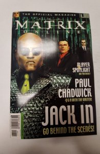 The Matrix Online #1 NM Monolith Magazine J656