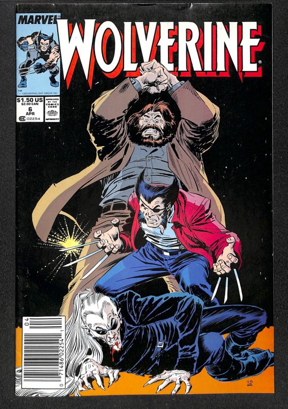 Wolverine (1988) #6