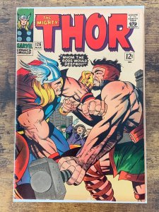 Thor #126 (1966). VG/FN. 1st issue in series. Thor Continues from JIM.