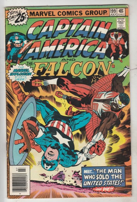 Captain America #199 (Jul-76) VF High-Grade Captain America