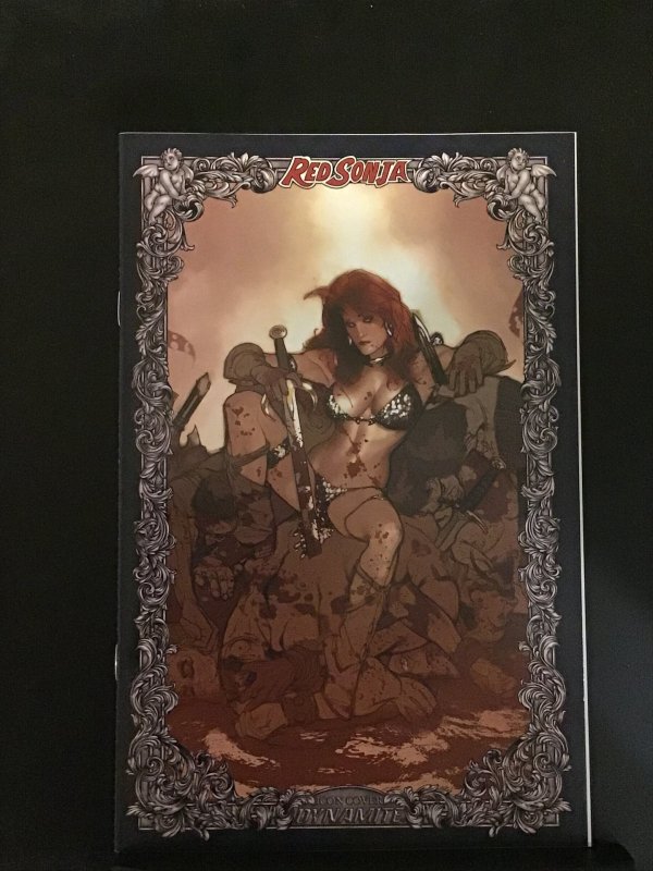 Red Sonja Age of Chaos #3 Adam Hughes Icon Incentive 1:60 Ratio