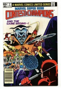 Marvel Super Hero Contest of Champions #2 Newsstand edition Marvel NM-